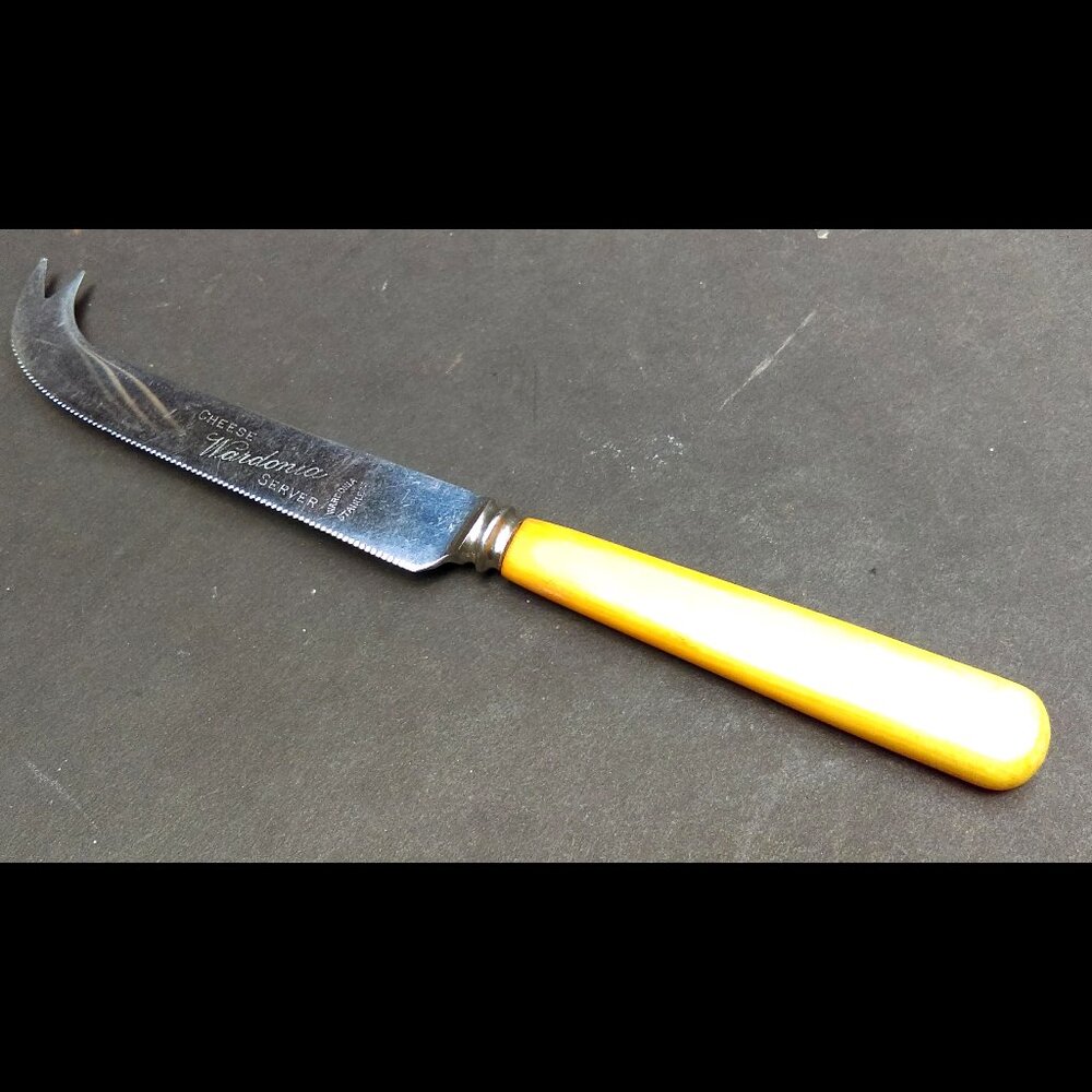 Vintage Wardonia Stainless Steel Cheese Server Knife 7-3/8" Thomas Ward & Sons